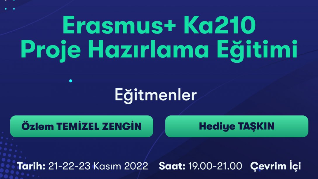 Erasmus+ KA210 Proje Hazırlama Eğitimi