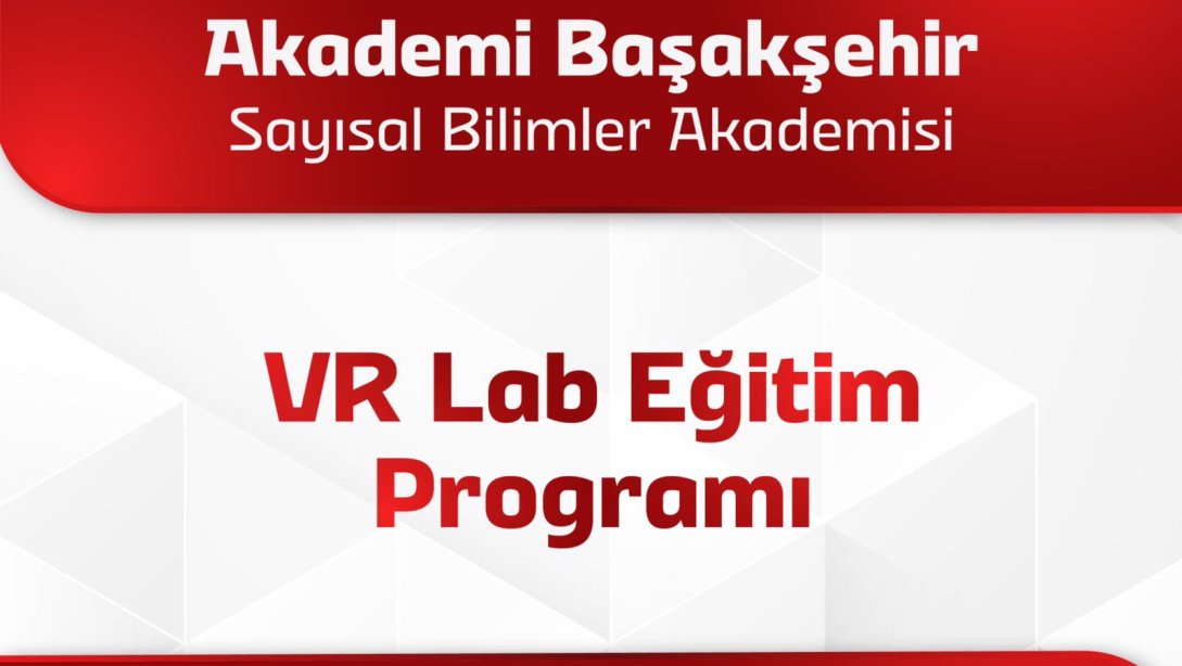 VR Lab Eğitim Programı