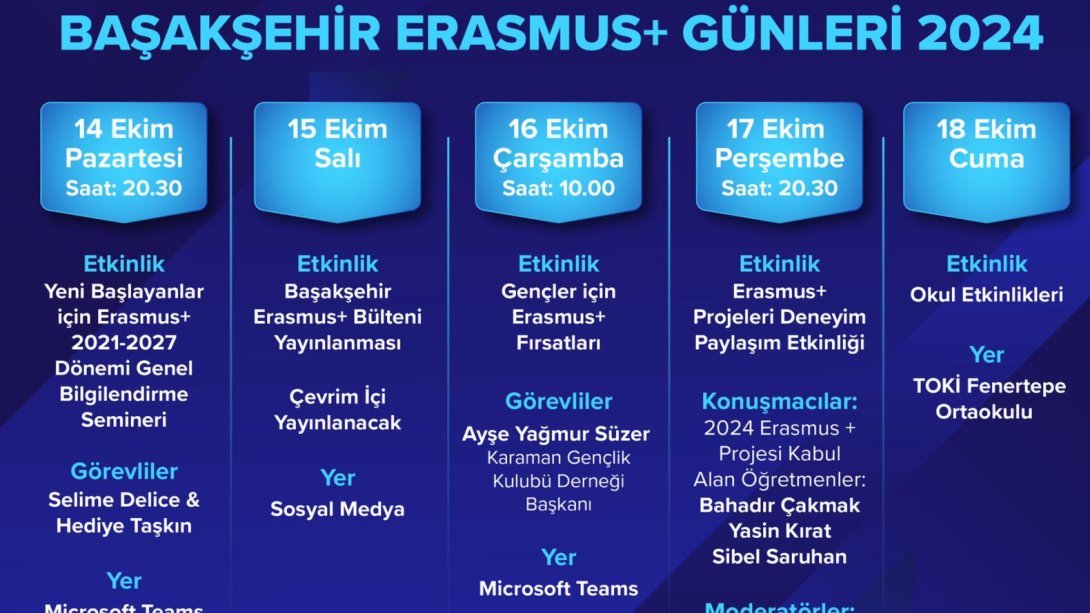 BAŞAKŞEHİR ERASMUS GÜNLERİ 